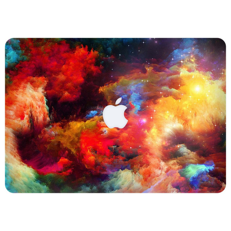 برچسب تزئینی ونسونی مدل RainBow Space مناسب برای مک بوک پرو 15 اینچی