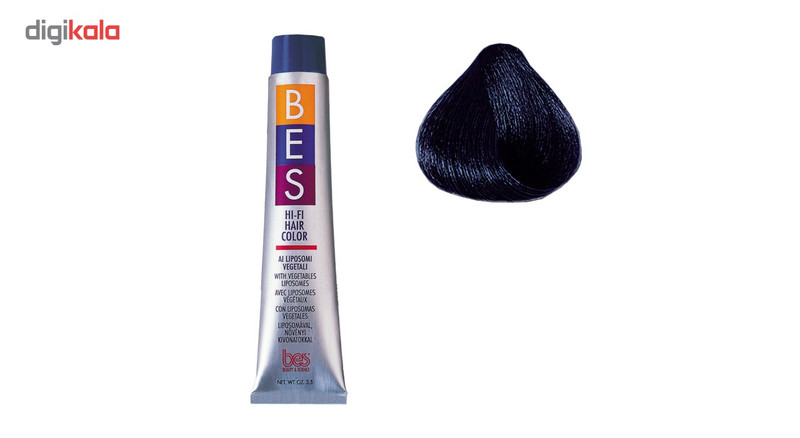 رنگ موی بس سری Blue مدل Blue Black شماره 1.90 رنگ موی بس سری Blue مدل Blue Black شماره 1.90