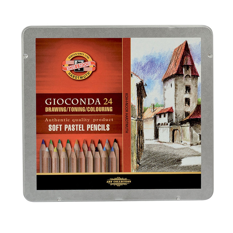 مداد پاستل 24 رنگ کوه نور مدل 8828