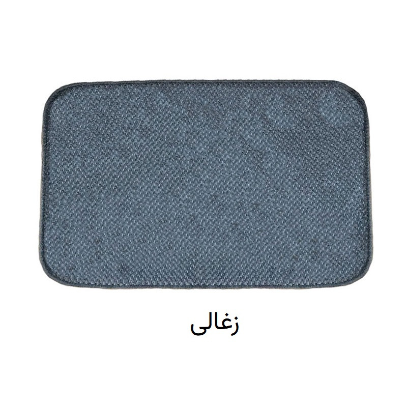 پادری مخمل مدل مای هوم طرح سوزنی سایز 80x50 سانتی متر