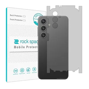 Rock space HyGEL model transparent phone back protector suitable for Samsung Galaxy S24 mobile phone