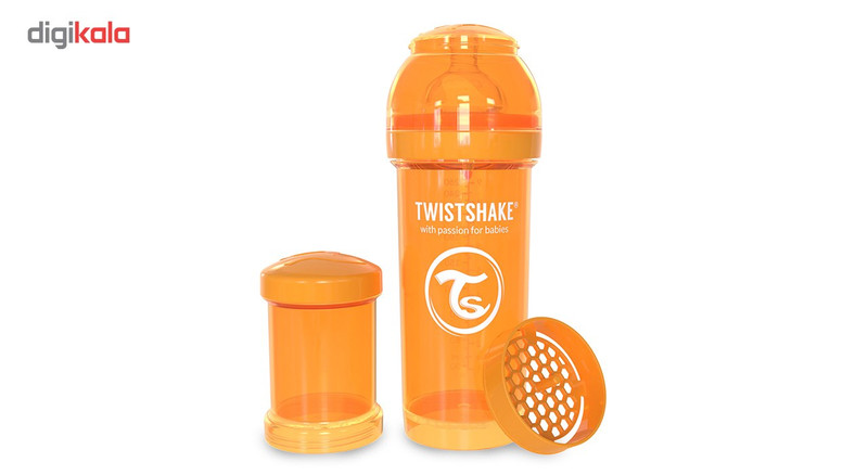 ست شیشه شیر و ذخیره ساز تویست شیک حجم 260 میلی لیتر