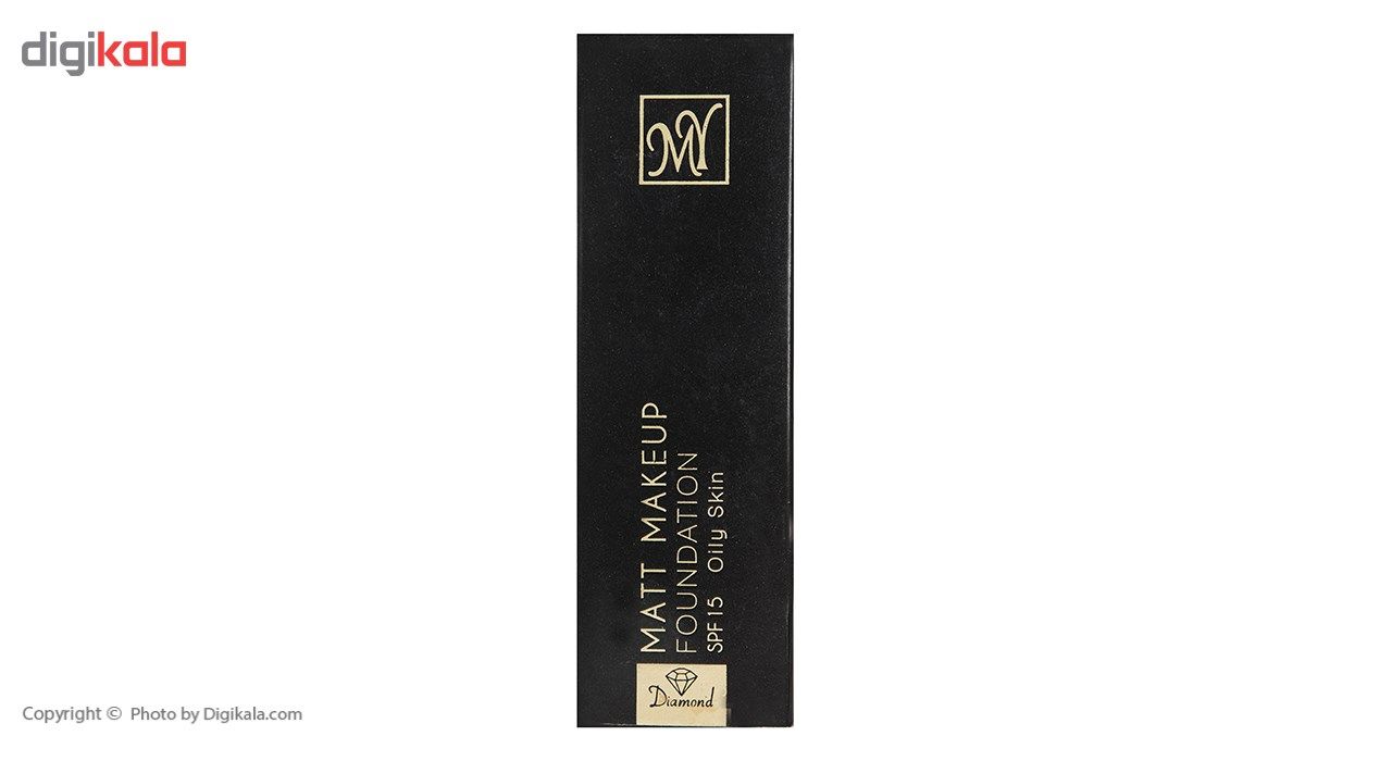 کرم پودر مای سری Black Diamond مدل Matt Makeup شماره 04