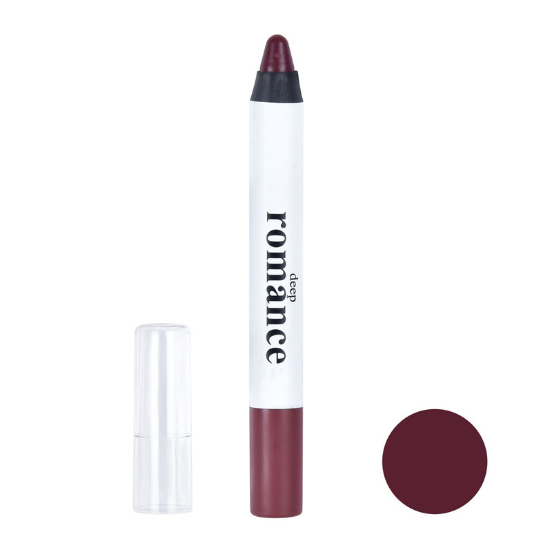 رژ لب مدادی دیپ رومانس مدل DR-10 - شماره 204