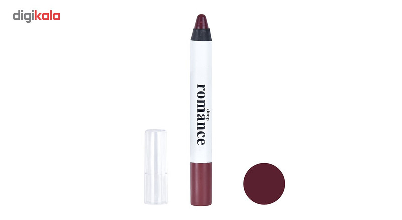رژ لب مدادی دیپ رومانس مدل DR-10 - شماره 204