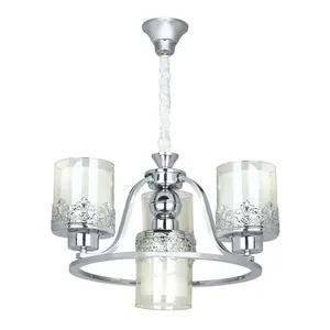 لوستر چهار شعله چشمه نور کد N2663/3+1-C
