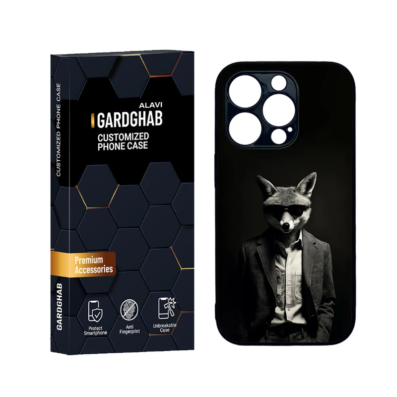 کاور گارد قاب علوی مدل دورژله ای کارتنی و انیمه مناسب برای گوشی موبایل اپل iPhone 14 Pro Max