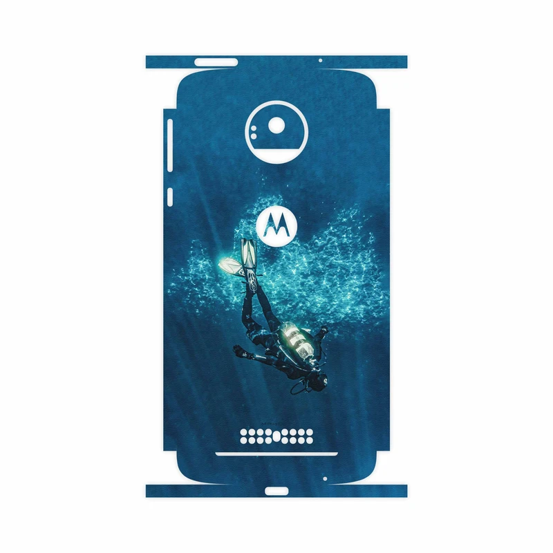 برچسب پوششی ماهوت مدل Scuba Diving-FullSkin مناسب برای گوشی موبایل موتورولا Moto Z