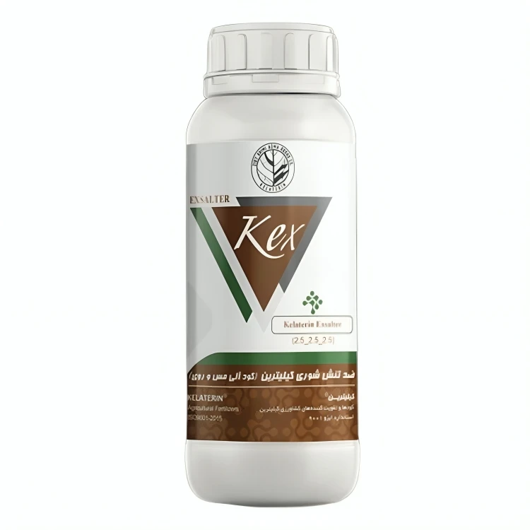 کود مایع کیلیترین مدل ضدتنش شوری اکسالتر حجم 1 لیتر