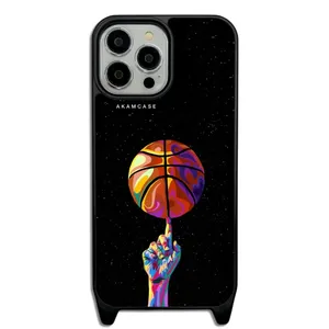 AKAM AMC-WLA13PROMAX-BASKETBALL4 Cover For Apple iPhone 13 Pro Max