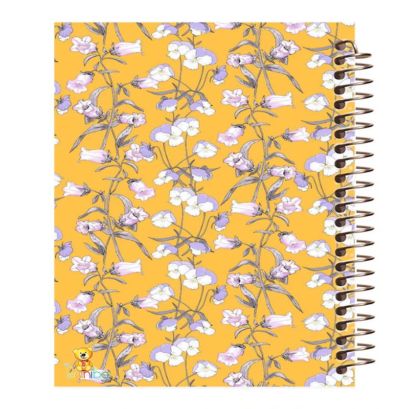 دفتر نقاشی 50 برگ بانیبو مدل  گل کد 497