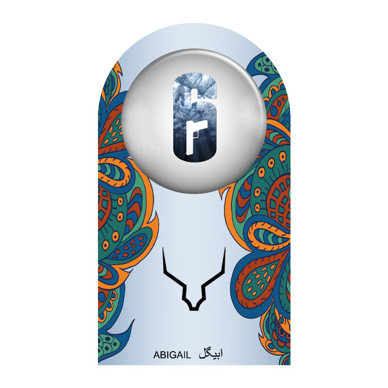 پیکسل ابیگل طرح بازی رینبو سیکس کد rainbow six siege 007