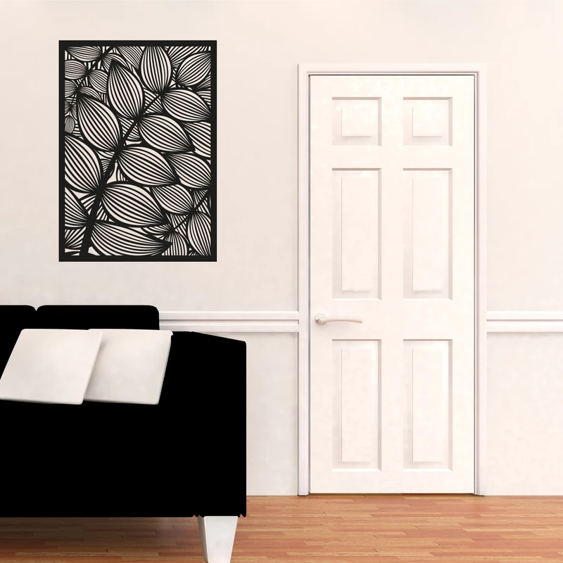 استیکر دیواری ناویا طرح برگ