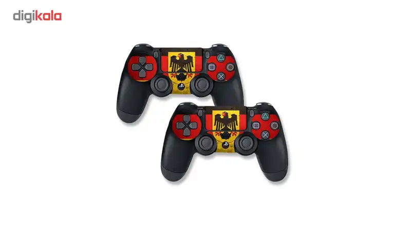 برچسب افقی پلی استیشن 4 گراسیپا طرح Germany