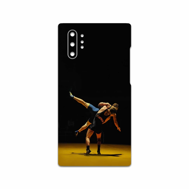 برچسب پوششی ماهوت مدل Wrestling مناسب برای گوشی موبایل سامسونگ Galaxy Note 10 Plus