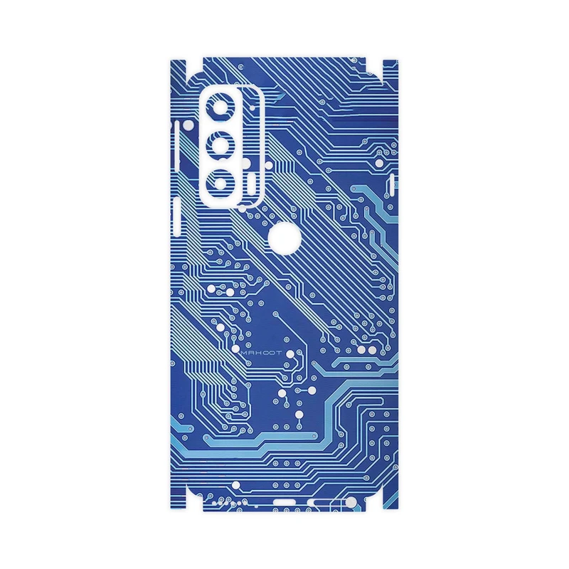 برچسب پوششی ماهوت مدل Blue_Printed_Circuit_Board-FullSkin مناسب برای گوشی موبایل موتورولا Edge 20