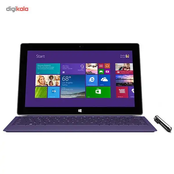 تبلت مایکروسافت مدل Surface Pro 2 به همراه کیبورد ظرفیت 512 گیگابایت