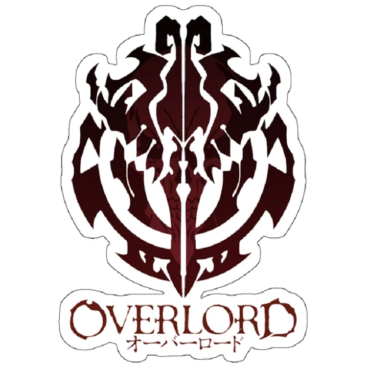 استیکر لپ تاپ مدل Anime Overlord Ainz Ooal Gown Crest