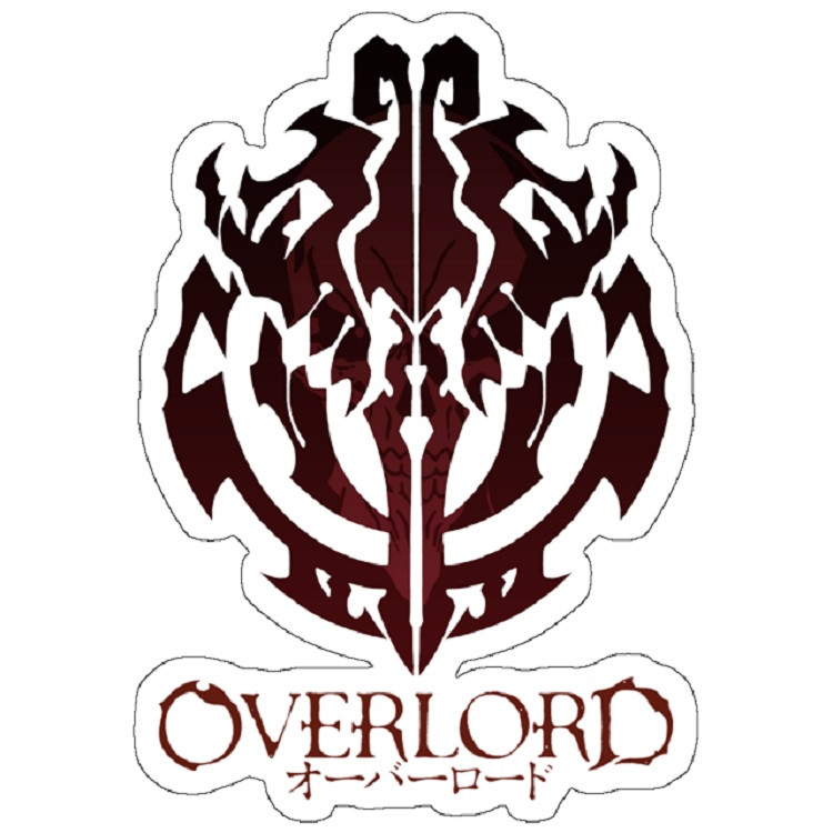 استیکر لپ تاپ مدل Anime Overlord Ainz Ooal Gown Crest