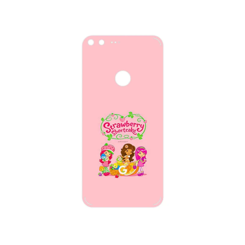 برچسب پوششی ماهوت مدل Strawberry Shortcake مناسب برای گوشی موبایل گوگل Pixel XL