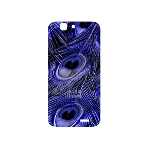 MAHOOT Purple Feather Cover Sticker for Huawei Ascend G7