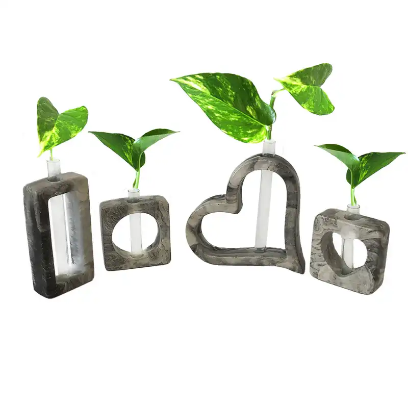گلدان بتنی مدل لاو کد 085 مجموعه 4 عددی