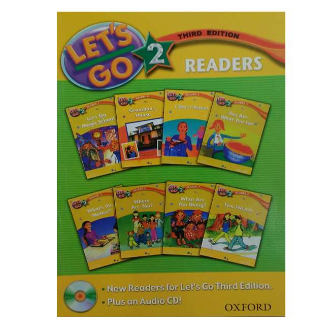 کتاب  Lets Go 2 Readers اثر Alan Bryce  انتشارات oxford