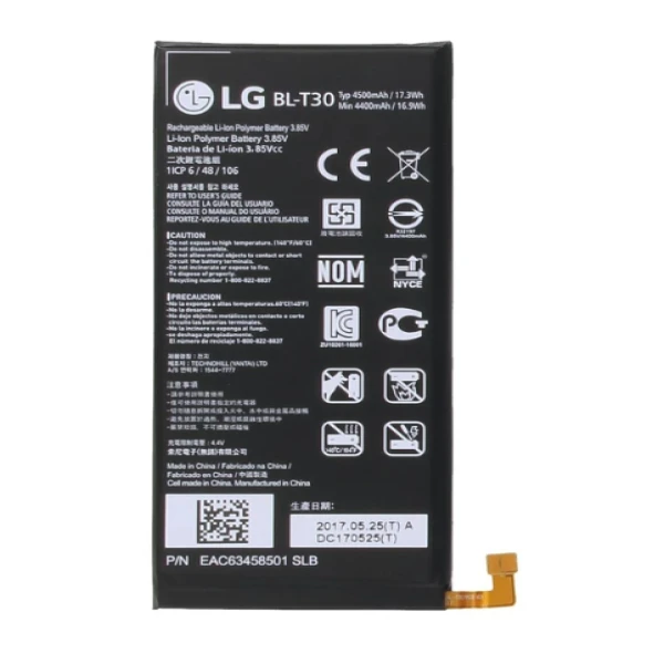 باتری موبایل مدل BLT30 ظرفیت 4000 میلی آمپر ساعت مناسب برای گوشی موبایل ال جی BLT30