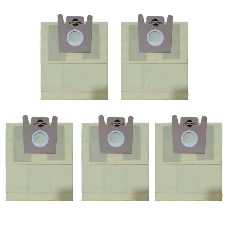 پاکت جاروبرقی مدل ROJIN 2200W بسته 5 عددی مناسب جاروبرقی خزر