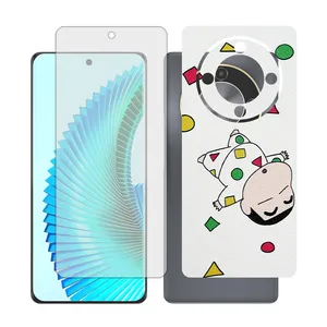 Glass together model matte screen protector suitable for Honor X9b mobile phone with back cover sticker