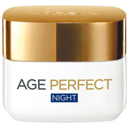 کرم مرطوب کننده شب لورآل مدل Age Perfect حجم 50 میلی لیتر