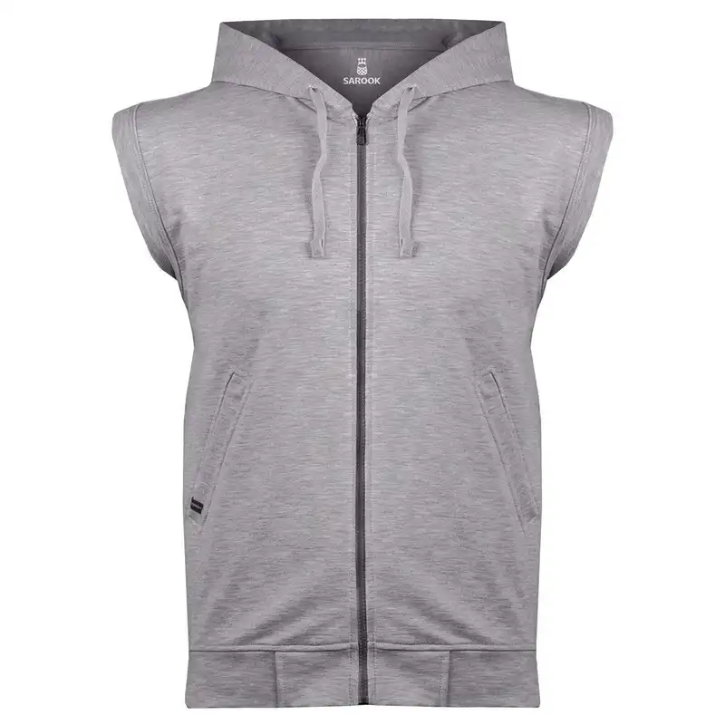 ست سویشرت و شلوار ورزشی مردانه ساروک مدل A رنگ طوسی