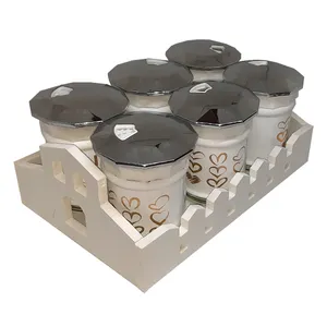  ست جا ادویه 6 پارچه مدل LOP-8003