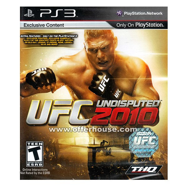 بازی UFC Undisputed 2010 مناسب برای PS3