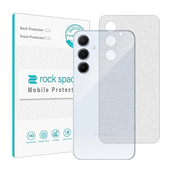 محافظ پشت گوشی مات راک اسپیس مدل anti-shock مناسب برای گوشی موبایل سامسونگ Galaxy A55