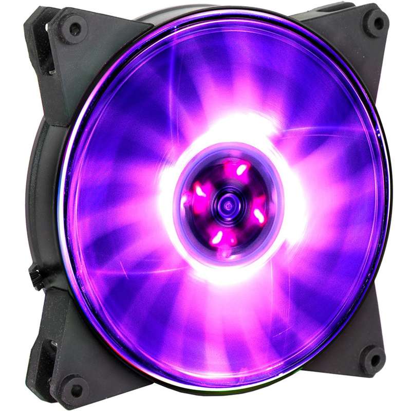 فن کیس کولر مستر مدل MasterFan Pro 120 Air Flow RGB فن کیس کولر مستر مدل MasterFan Pro 120 Air Flow RGB