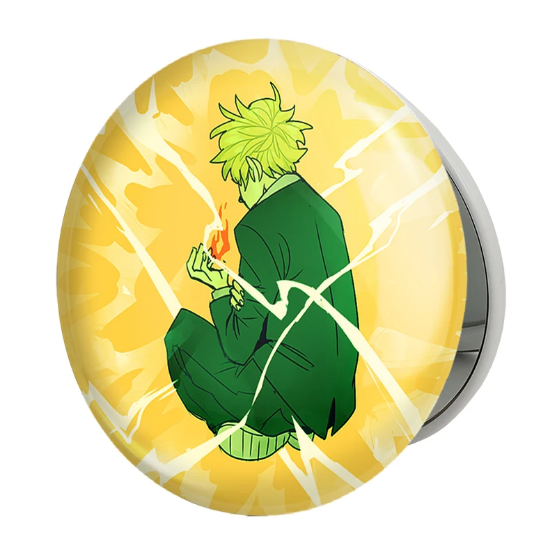 آینه جیبی خندالو طرح اراتاکا انیمه موب سایکو Mob Psycho 100 مدل تاشو کد 24493 