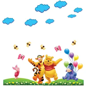 Zhivar Pooh and Friends 2 3D Wall Sticker