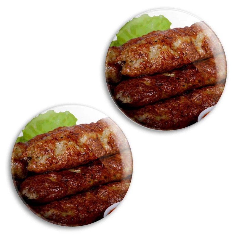 مگنت پرمانه طرح کباب کد pmag2.35359 مجموعه 2 عددی