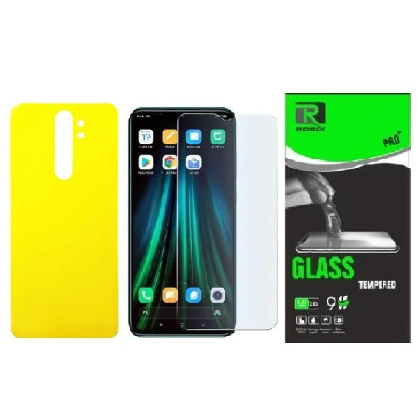 محافظ صفحه نمایش وپشت گوشی روبیکس مدل SA-Note8proمناسب برای گوشی موبایل شیائومی Redmi Note 8 pro