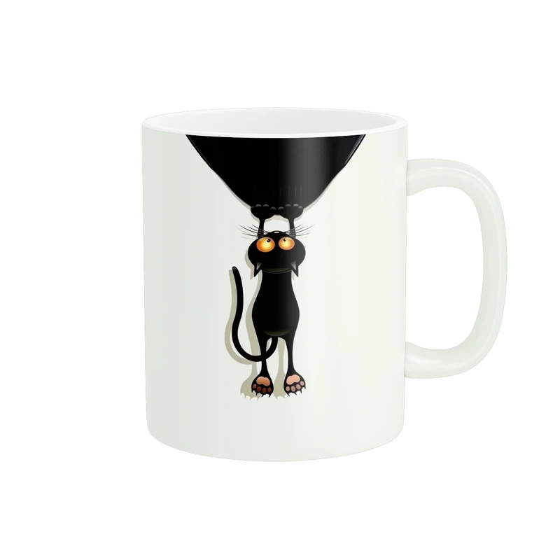 ماگ پاد آفرین مدل گربه آویزان کد 1524