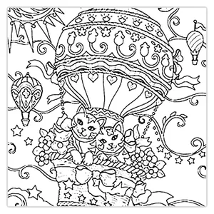 ZeeZip 926P15 Coloring Chassis Size 15x15 Cm