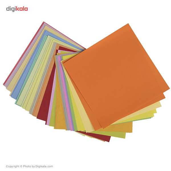 کاغذ اوریگامی اوریمان مدل رنگی دورو 140 × 140