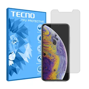 Tecno HyGEL model transparent screen protector suitable for Apple iPhone XS Max mobile phone