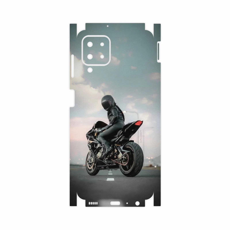 برچسب پوششی ماهوت مدل Motorcycling-FullSkin مناسب برای گوشی موبایل سامسونگ Galaxy A22 4G