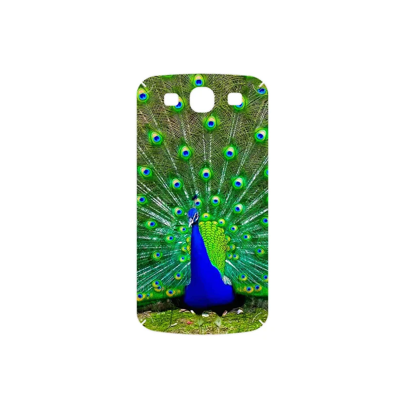 برچسب پوششی ماهوت مدل Peacock مناسب برای گوشی موبایل سامسونگ Galaxy S3 Neo