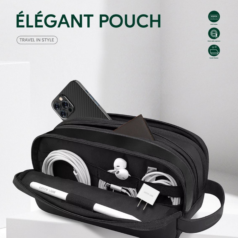 مجموعه لوازم جانبی موبایل گرین لاین مدل ELEGANT POUCH