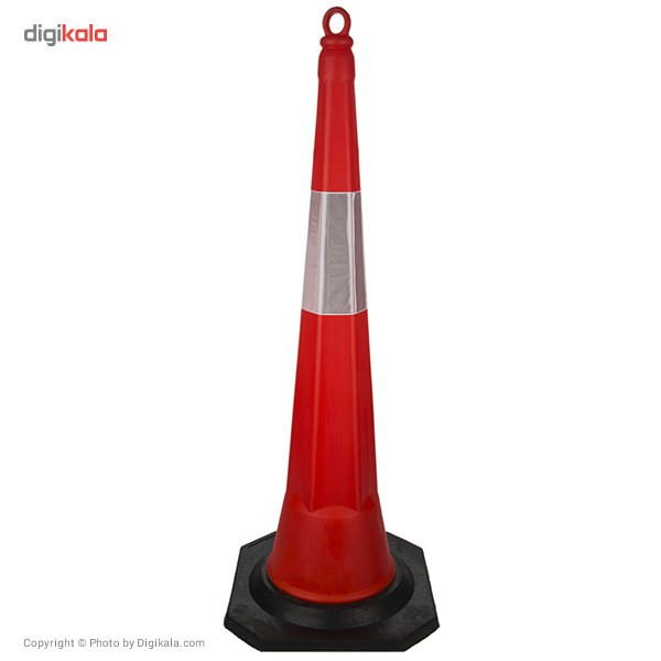 مخروط حلقه دار ترافیکی مدل 100 سانتی متری