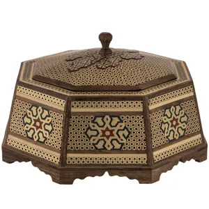 شکلات خوری خاتم کارگاه رستا هشت ضلعی سایز متوسط