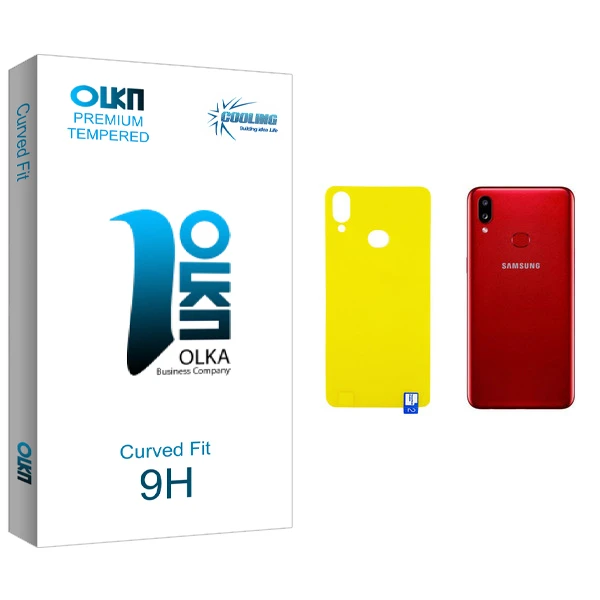 محافظ پشت گوشی کولینگ مدل Olka glass مناسب برای گوشی موبایل سامسونگ Galaxy A10s